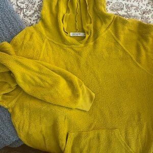 Stateside Vibrant Yellow Fleece Hoodie